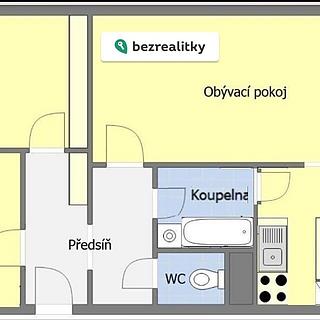 Prodej bytu 3+1 64 m² Praha Kobylisy, Taussigova