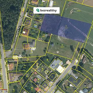 Prodej stavební parcely 3 191 m² Trhový Štěpánov