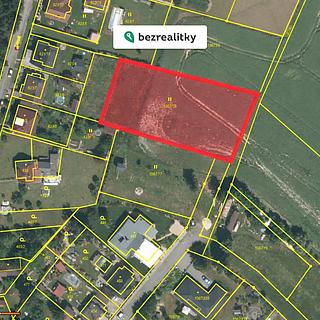 Prodej stavební parcely 3 191 m² Trhový Štěpánov