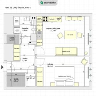 Prodej bytu 2+kk 55 m² Praha