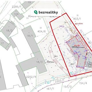 Prodej stavební parcely 1200 m&sup2; Chlumec