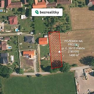 Prodej stavební parcely 1 400 m² Vrábče
