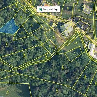 Prodej lesa 7 950 m² Paseky nad Jizerou