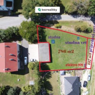 Prodej stavební parcely 913 m² Ostrov