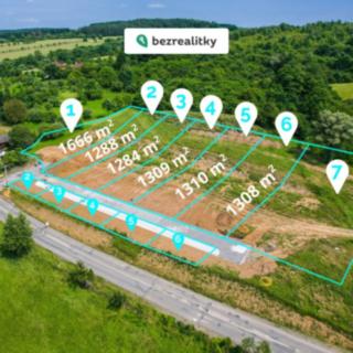 Prodej stavební parcely 1 310 m² Ludkovice