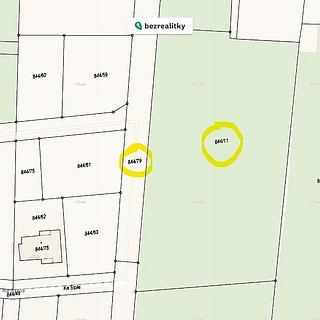 Prodej stavební parcely 7 456 m² Srubec