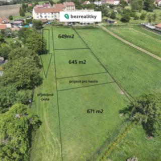 Prodej stavební parcely 650 m² Šebetov