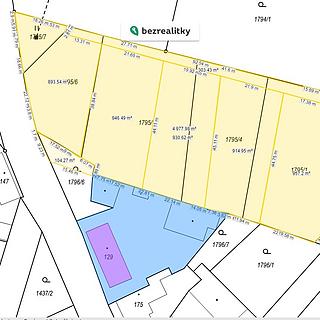 Prodej stavební parcely 5 000 m² Očihov