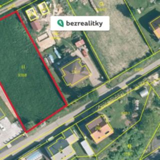 Prodej stavební parcely 1506 m² Cheb