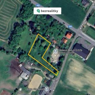 Prodej stavební parcely 2 761 m² Kopřivnice, Obránců míru