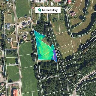 Prodej stavební parcely 4 183 m² Benešov u Semil