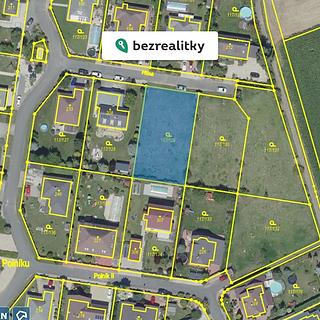 Prodej stavební parcely 1008 m&sup2; Křenice