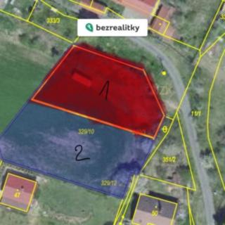 Prodej stavební parcely 2 192 m² Drevníky Nechalov