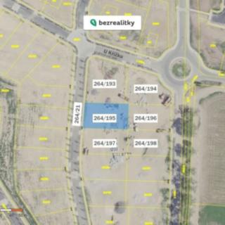 Prodej stavební parcely 843 m² Vysoký Újezd, Oblouková