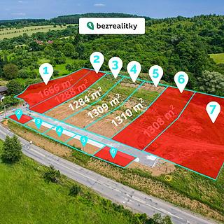 Prodej stavební parcely 1 310 m² Ludkovice