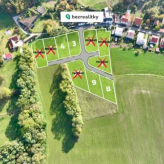 Prodej stavební parcely 806 m² Blevice