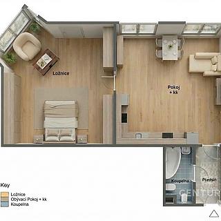 Prodej bytu 2+kk 65 m&sup2; Praha