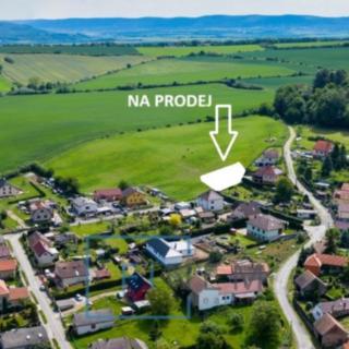 Prodej stavební parcely 1239 m² Otmíče