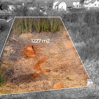 Prodej stavební parcely 1 227 m² Pyšely Zaječice
