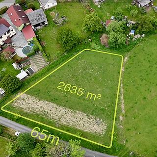 Prodej stavební parcely 2 635 m² Javor