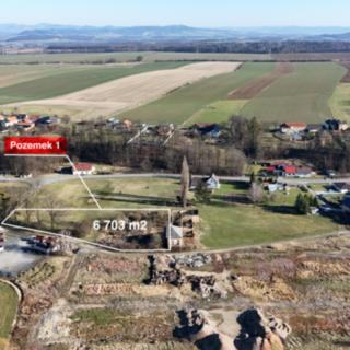 Prodej komerčního pozemku 6 703 m² Vražné Hynčice