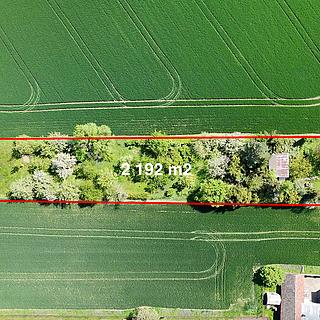 Prodej stavební parcely 2192 m&sup2; Vřesovice