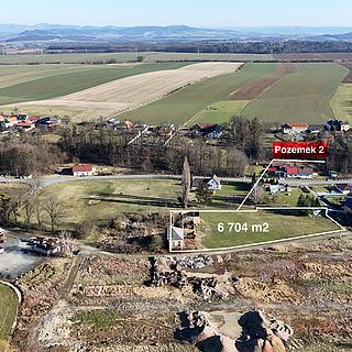 Prodej komerčního pozemku 6 704 m² Vražné Hynčice