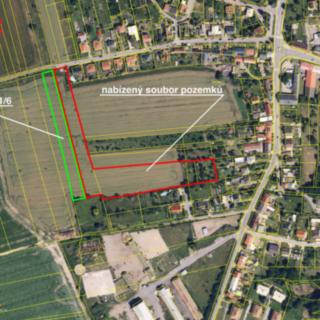Prodej stavební parcely 12631 m² Olomouc