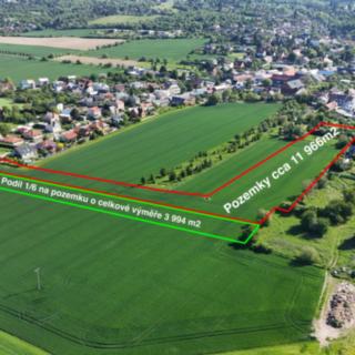Prodej stavební parcely 12 631 m² Olomouc
