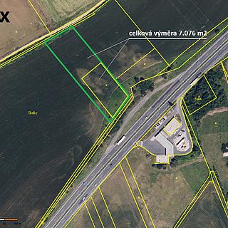 Prodej zemědělské půdy 7076 m&sup2; Bystročice