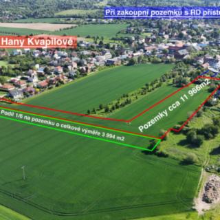 Prodej stavební parcely 12 m² Olomouc