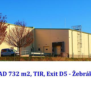 Pronájem skladu 732 m² Žebrák