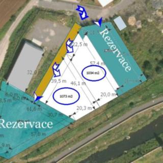 Pronájem komerčního pozemku 500 m² Králův Dvůr, Tovární