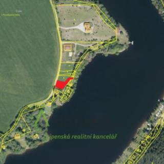 Prodej stavební parcely 644 m² Frymburk