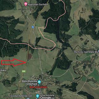 Prodej zemědělské půdy 36 004 m² Dolní Dvořiště