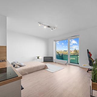 Prodej bytu 1+kk a garsoniéry 32 m² Hostivice, Ječná