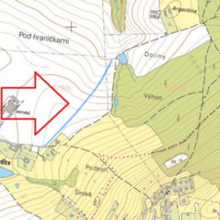 Prodej stavební parcely 3 406 m² Svatý Jan nad Malší Sedlce