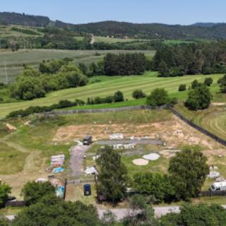 Prodej stavební parcely 8 640 m² Drevníky
