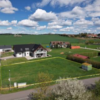 Prodej stavební parcely 1009 m² Milín
