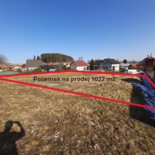 Prodej stavební parcely 1 022 m² Bohdalovice