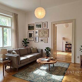 Pronájem bytu 2+1 72 m² Praha Karlín, Křižíkova
