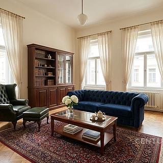 Pronájem bytu 3+1 102 m² Praha Vinohrady, Mánesova