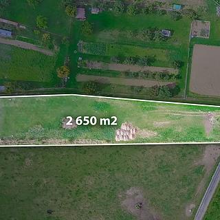 Prodej stavební parcely 2 650 m² Chlístov