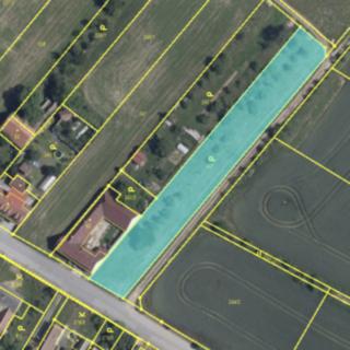 Prodej stavební parcely 2341 m² Zárubice