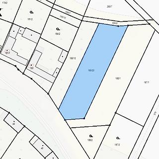 Prodej stavební parcely 1 911 m² Přešovice