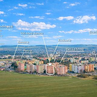 Prodej bytu 3+1 61 m² Pelhřimov, Táborská
