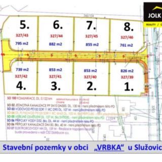 Prodej stavební parcely 826 m² Opava