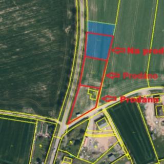 Prodej stavební parcely 1 044 m² Brumovice