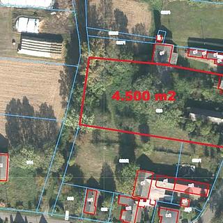 Prodej stavební parcely 4 500 m² Opava, Pekařská