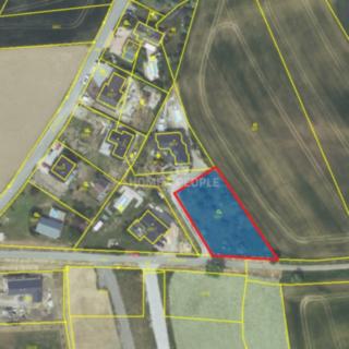 Prodej stavební parcely 1 255 m² Trubín, Na Višňovce